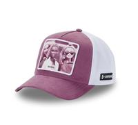 Casquette Femme Barbie, Casquette Trucker, Originale et Authentique, Rose, Blanc, Taille TU