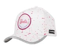 Casquette Femme Barbie, Casquette Baseball Ajustable et Originale, Blanc, Rose, Gris, Taille TU