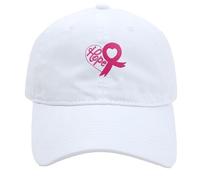 Casquette Femme - Casquettes De Baseball Sensibilisation Cancer du Sein Rose Octobre Casquette pour La Sensibilisations Cancer-du-Sein Chapeau De Sport Casquette De Visière
