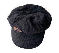 Casquette Femme Running, BéRet en Velours CôTelé Casquette GarçOn à VisièRe Souple Chaude Et Tendance pour l'hiver IdéAle pour Une Tenue DéContractéE Au Quotidien