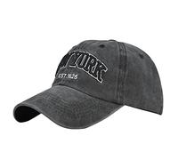 Casquette Femme Stylé Baseball Cap, Tissu Doux Résistant Réglable Pas Facile À Déformer Style Classique Protection Solaire Idéale pour Homme & Femme Sports Plein Air Et Quotidien