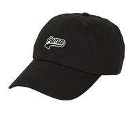 PUMA Casquette Logo Script, Noir, Taille Unique