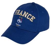 Casquette - FFF - Collection officielle - Bleu - Taille unique réglable - Enfant Taille unique