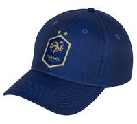 Casquette - FFF - Collection officielle - Bleu - Taille unique réglable - Polyester Taille unique