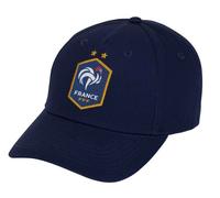 Casquette - FFF - Collection officielle - Coton - Taille réglable - Bleu Taille unique