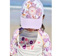 VERTBAUDET Casquette Fille avec Dos en Mesh Lilas/Blanc 2/3A