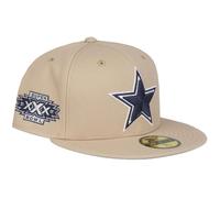 Casquette Fitted 59Fifty - NEW ERA - SIDEPATCH Dallas Cowboys - Beige - 100% Polyester - Sportswear 7