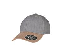 Flexfit 110 Melange Mix Cap Casquette de Baseball, Gris/Kaki, Taille Unique Mixte