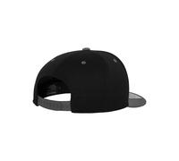 Flexfit Casquette Mixte 110 Fitted Snapback Noir/Gris Taille Unique UK