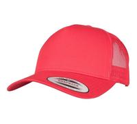 Casquette Flexfit 5-Panel RETRO Trucker Snapback - Rouge - Homme