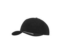 Casquette Flexfit bruhed cotton twill mid-profile Noir TU