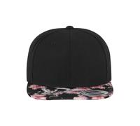 Casquette Flexfit floral Marron TU
