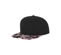 Flexfit Mixte Floral Snapback Red One Size Casquette, Rouge, Taille Unique