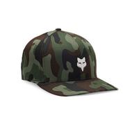 Casquette flexfit fox head camo tech vert