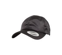 Casquette Flexfit low profile atin Noir TU