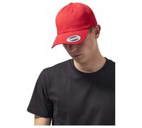 Casquette Flexfit low profile cotton twill Rouge TU