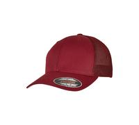 Flexfit Casquette — rouge foncé / noir / blanc — Taille 53-54