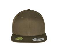 Flexfit Casquette Snapback en coton bio Unisexe Olive Taille 55-60