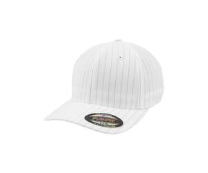 Casquette Flexfit pintripe basic Blanc L/XL