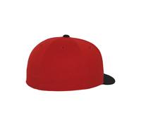 Casquette Flexfit premium 210 2-tone Rouge S/M