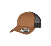Flexfit Casquette baseball Retro Trucker unisexe adulte bicolore Caramel/Noir Taille unique