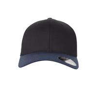 Casquette Flexfit wooly combed 2-tone Noir S/M
