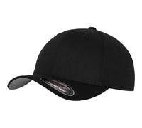 Flexfit Casquette de baseball Wooly Combed Mixte Jeunesse Noir