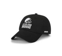 Casquette FOCO pour homme Cleveland Browns avec logo de l' quipe NFL, noire et blanche, style d contract