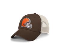 Casquette FOCO pour homme des Cleveland Browns, logo NFL, casquette de camionneur d contract e en maille, couleur de l' quipe