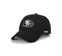 Casquette FOCO pour homme des San Francisco 49ers, logo de l' quipe NFL, noir et blanc, style d contract