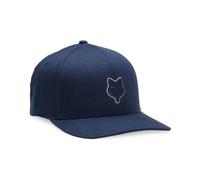 Casquette fox flexfit fox head bleu