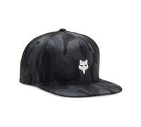 Fox Racing Fox Head Camo Tech Snapback Chapeau, Camouflage Noir, Taille Unique Homme