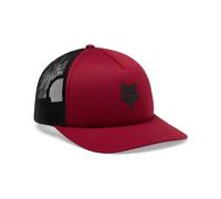 Casquette fox trucker boundary bordeaux femme