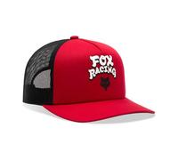 FOX Racewear Mesh Casquette de camionneur, noir-rouge pour homme
