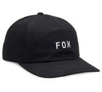 Casquette fox ajustable wordmark noir