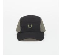 Casquette FRED PERRY Blocked 5 Panel Ripstop Cap Black Universal
