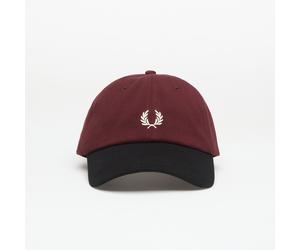 Casquette Fred Perry Blocked Pique Classic Cap OX Blood Universal