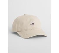 Casquette Gant Shield en sergé de coton beige