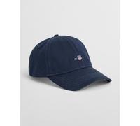 Casquette Gant Shield en sergé de coton bleu marine