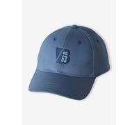 Casquette garçon en coton bleu moyen 8/10A