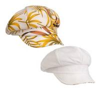 Casquette Gavroche Camilla Leaves by Mayser blanc One Size