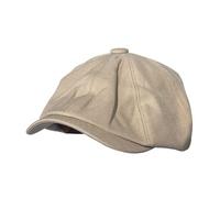 Casquette gavroche - CLAPE - Shelby Newsboy - À carreaux - 8 panneaux - 65% coton, 30% polyester Taille unique