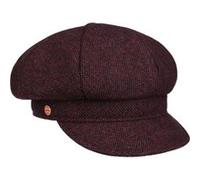Casquette Gavroche Coco Tweed by Mayser bordeaux M (57-58 cm)