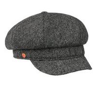 Casquette Gavroche Coco Tweed by Mayser noir L (59-60 cm)