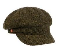 Casquette Gavroche Coco Tweed by Mayser vert L (59-60 cm)