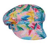 Casquette Gavroche Colour Flowers by Seeberger rose One Size