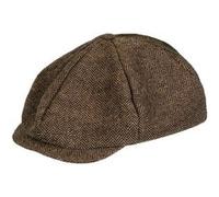 casquette gavroche coton birmingham brun adulte - boland 33025 Marron G
