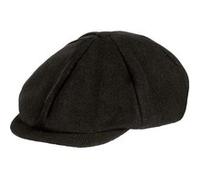 casquette gavroche coton birmingham noir adulte - boland 33024 Noir G