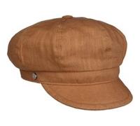 Casquette Gavroche en Lin Classic Uni by Lierys marron One Size
