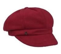 Casquette Gavroche en Polaire Uni by Loevenich rouge One Size